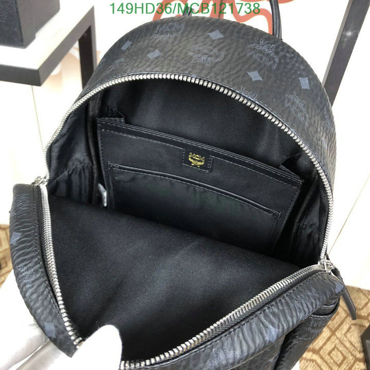 MCM Bag-(Mirror)-Backpack-,Code: MCB121738,$: 149USD