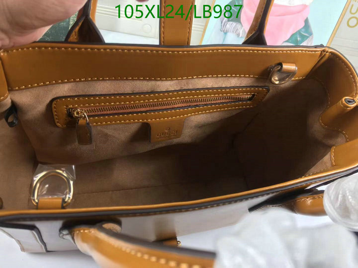 Gucci Bag-(4A)-Handbag-,Code: LB987,$: 105USD