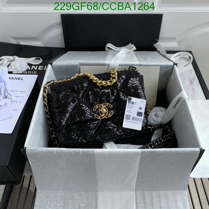 Chanel Bags -(Mirror)-Diagonal-,Code: CCBA1264,$: 229USD