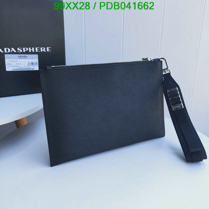 Prada Bag-(Mirror)-Clutch-,Code: PDB041662,$: 99USD