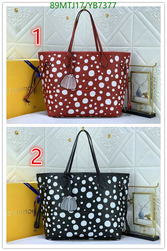 LV Bags-(4A)-Neverfull-,Code: YB7377,$: 89USD