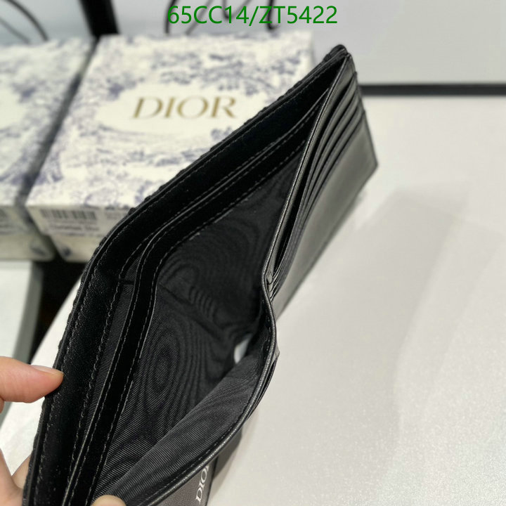Dior Bags -(Mirror)-Wallet-,Code: ZT5422,$: 65USD