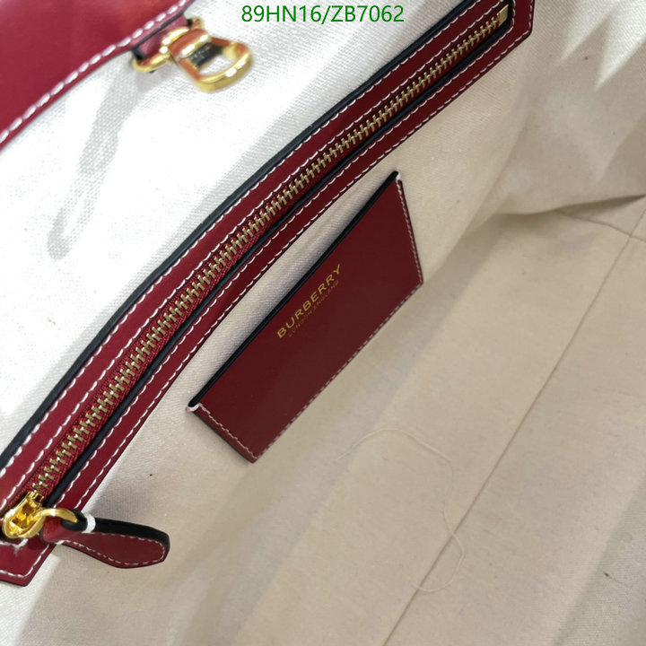 Burberry Bag-(4A)-Handbag-,Code: ZB7062,$: 89USD