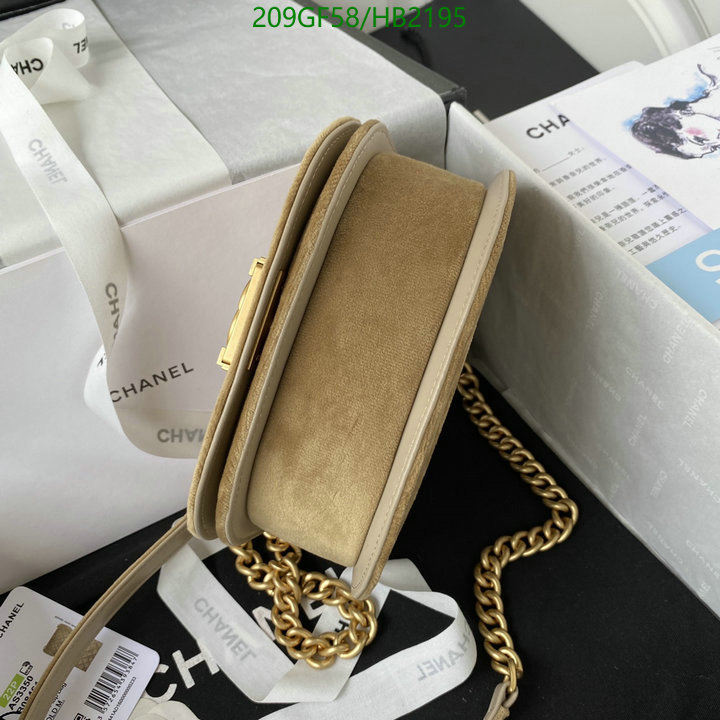 Chanel Bags -(Mirror)-Diagonal-,Code: HB2195,$: 209USD