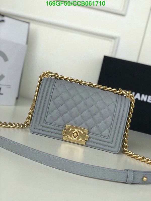 Chanel Bags -(Mirror)-Le Boy,Code: CCB061710,$: 169USD