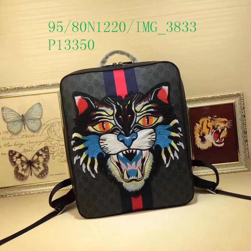 Gucci Bag-(4A)-Backpack-,Code:GGB111002,$: 95USD