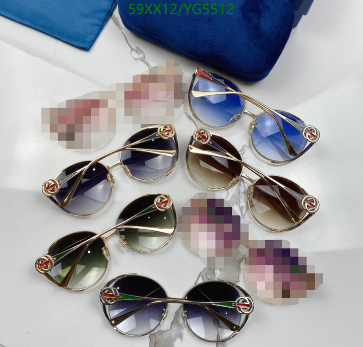 Glasses-Gucci, Code: YG5512,$: 59USD