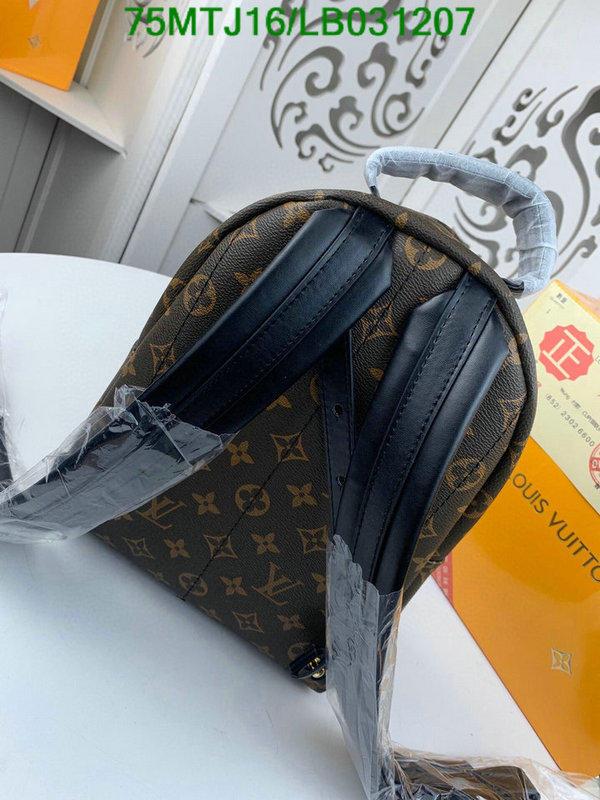 LV Bags-(4A)-Backpack-,Code: LB031207,$: 75USD