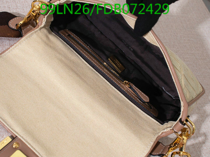 Fendi Bag-(4A)-Baguette-,Code: FDB072429,$: 99USD