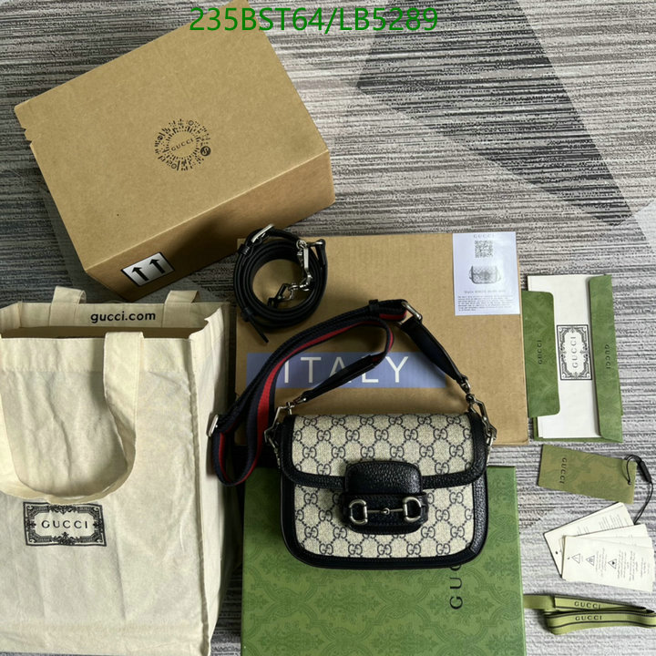 Gucci Bag-(Mirror)-Horsebit-,Code: LB5289,$: 235USD