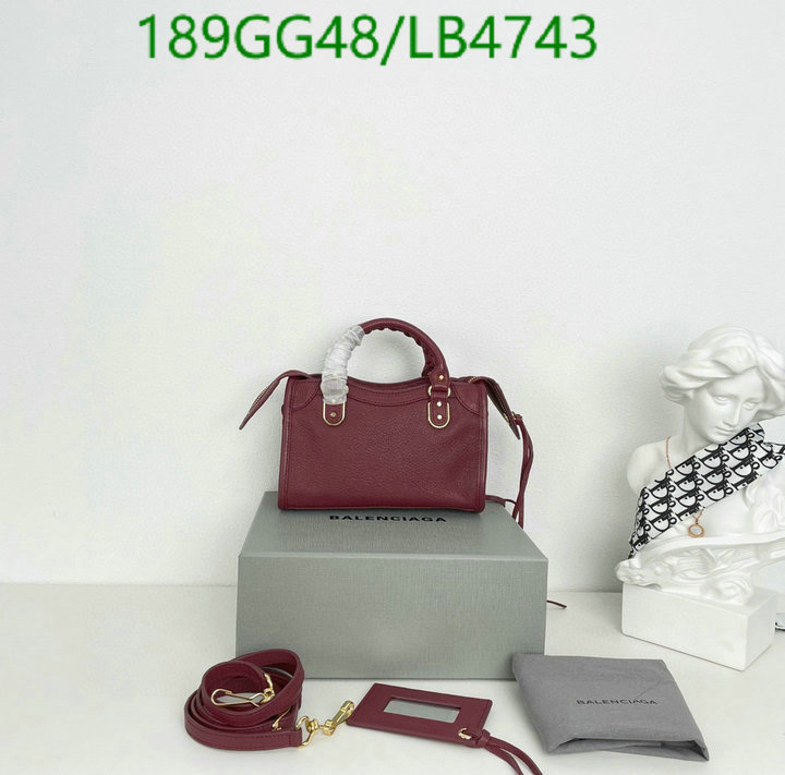 Balenciaga Bag-(Mirror)-Neo Classic-,Code: LB4743,$: 189USD