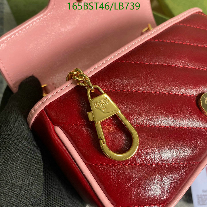 Gucci Bag-(Mirror)-Marmont,Code: LB739,$: 165USD