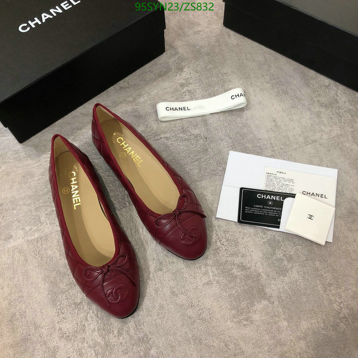 Chanel-Ballet Shoes,Code: ZS832,$: 95USD