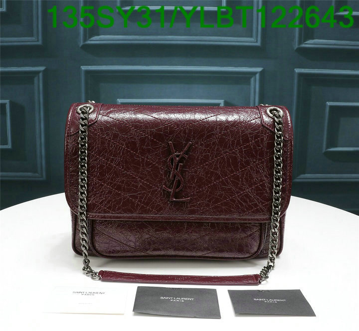 YSL Bag-(4A)-Niki Series,Code: YLBT122643,$: 135USD