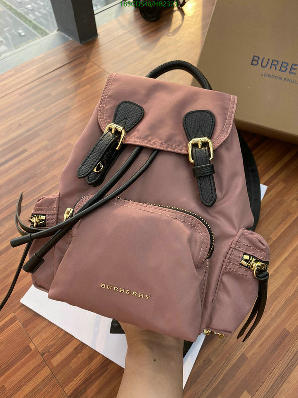 Burberry Bag-(Mirror)-Backpack-,Code: HB2323,$: 185USD