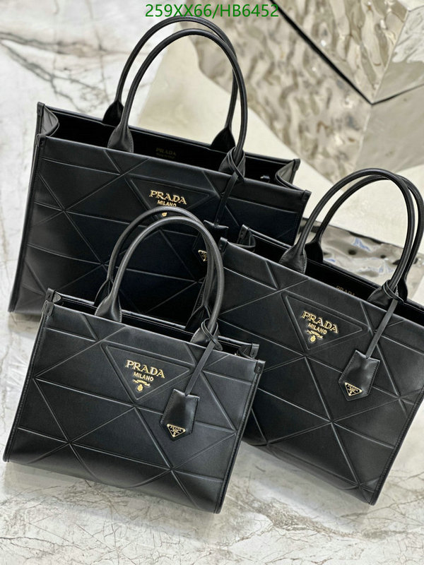 Prada Bag-(Mirror)-Handbag-,Code: HB6452,$: 259USD