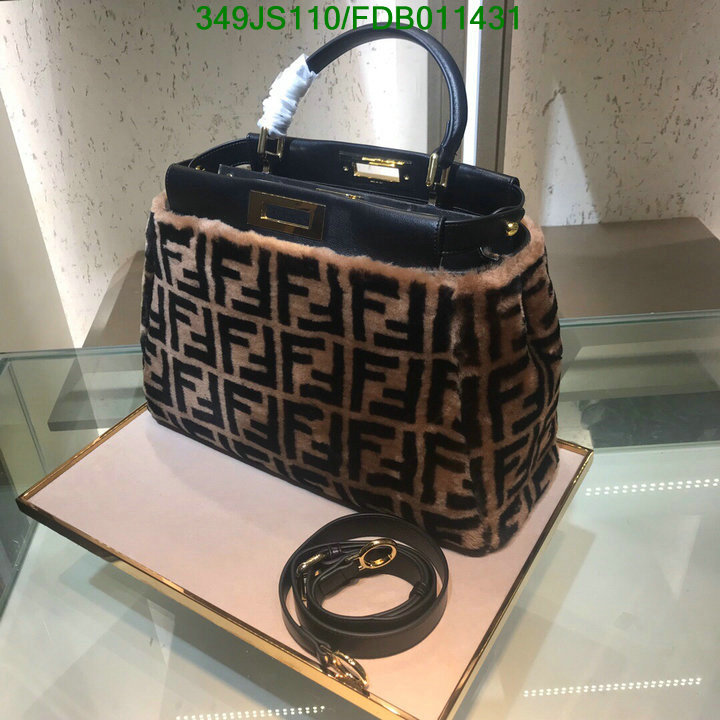 Fendi Bag-(Mirror)-Diagonal-,Code: FDB011431,$: 349USD