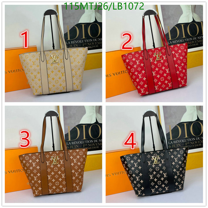 LV Bags-(4A)-Handbag Collection-,Code: LB1072,$: 115USD