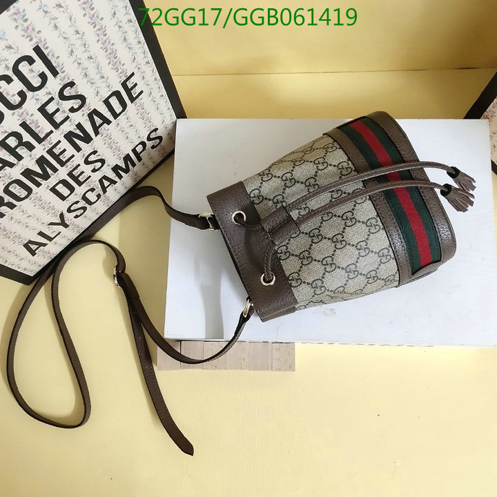 Gucci Bag-(4A)-Ophidia-G,Code: GGB061419,$:72USD