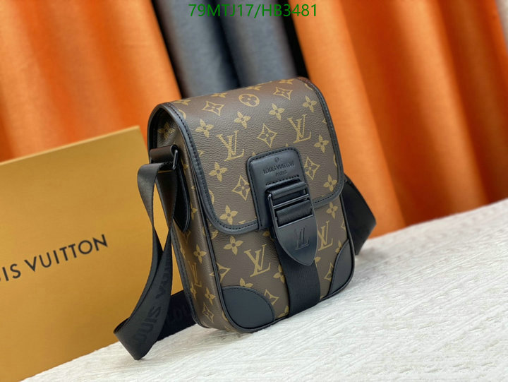 LV Bags-(4A)-Pochette MTis Bag-Twist-,Code: HB3481,$: 79USD