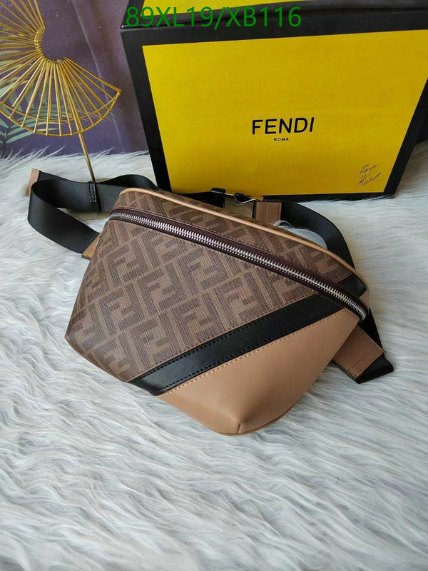 Fendi Bag-(4A)-Diagonal-,Code: XB116,$: 89USD