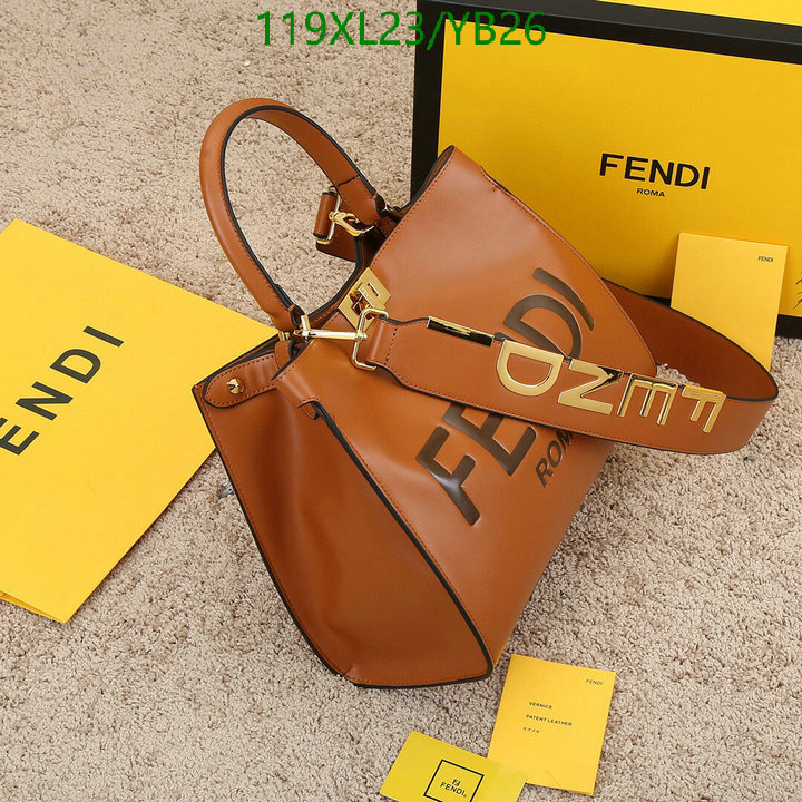 Fendi Bag-(4A)-Peekaboo,Code: YB26,$: 119USD