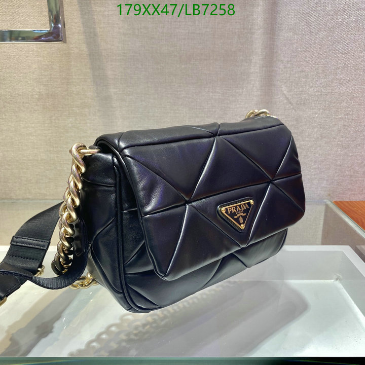 Prada Bag-(Mirror)-Diagonal-,Code: LB7258,$: 179USD