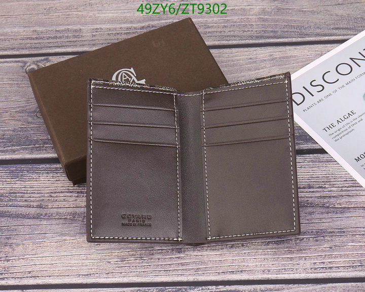 Goyard Bag-(4A)-Wallet-,Code: ZT9302,$: 49USD
