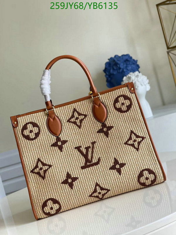 LV Bags-(Mirror)-Handbag-,Code: YB6135,$: 259USD