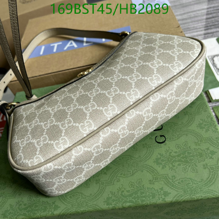 Gucci Bag-(Mirror)-Diagonal-,Code: HB2089,$: 169USD