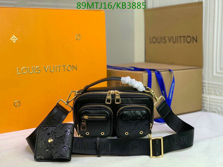 LV Bags-(4A)-Pochette MTis Bag-Twist-,Code: KB3885,$: 89USD