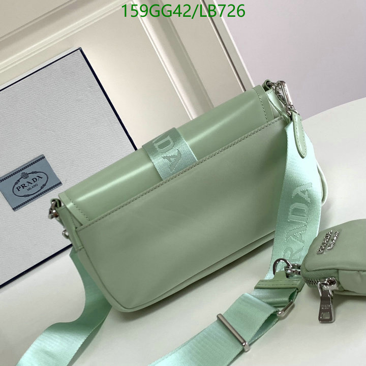 Prada Bag-(Mirror)-Diagonal-,Code: LB726,$: 159USD