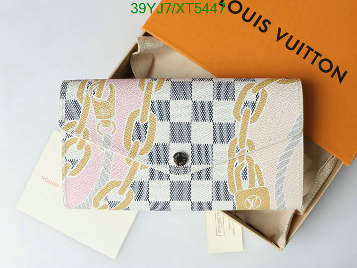 LV Bags-(4A)-Wallet-,Code: XT5447,$: 39USD