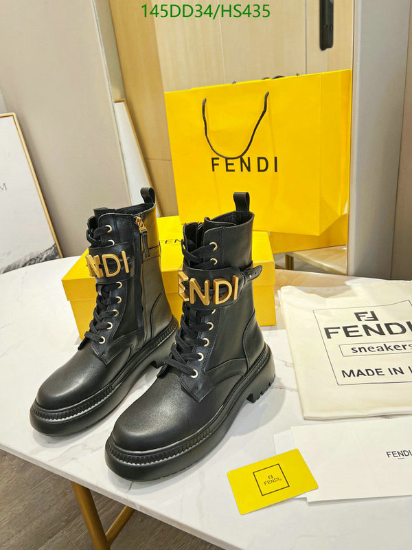 Women Shoes-Fendi, Code: HS435,$: 145USD