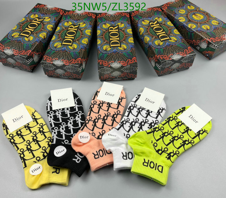 Sock-Dior,Code: ZL3592,$: 35USD