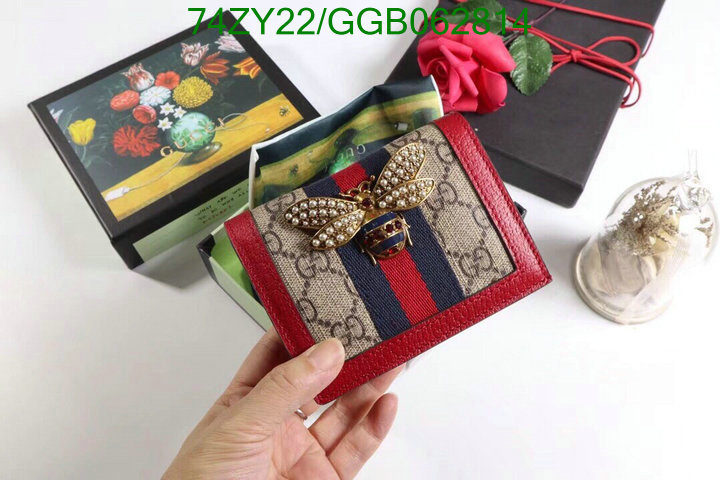 Gucci Bag-(Mirror)-Wallet-,Code: GGB062814,$: 74USD