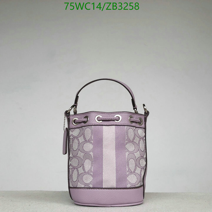 Coach Bag-(4A)-Diagonal-,Code: ZB3258,$: 75USD