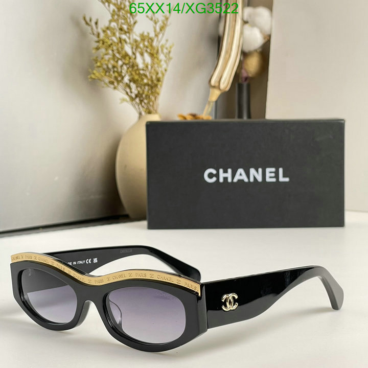 Glasses-Chanel, Code: XG3522,$: 65USD