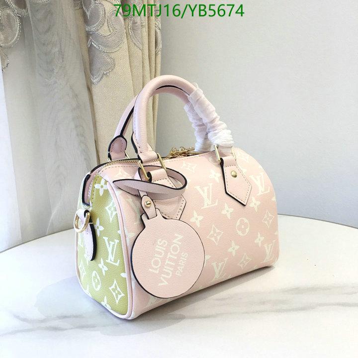 LV Bags-(4A)-Speedy-,Code: YB5674,$: 79USD