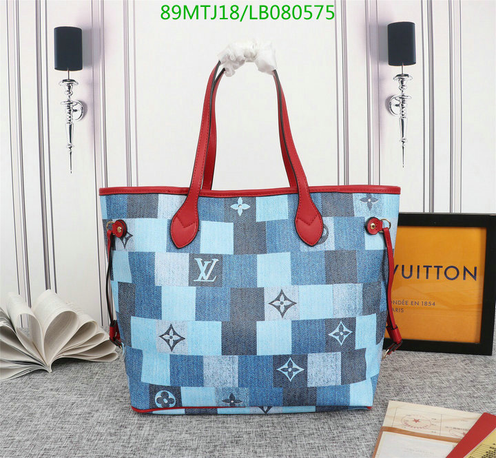 LV Bags-(4A)-Neverfull-,Code: LB080575,$: 89USD