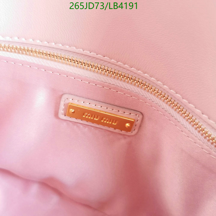 Miu Miu Bag-(Mirror)-Diagonal-,Code: LB4191,$: 265USD