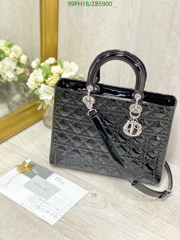 Dior Bags-(4A)-Lady-,Code: ZB5900,$: 99USD