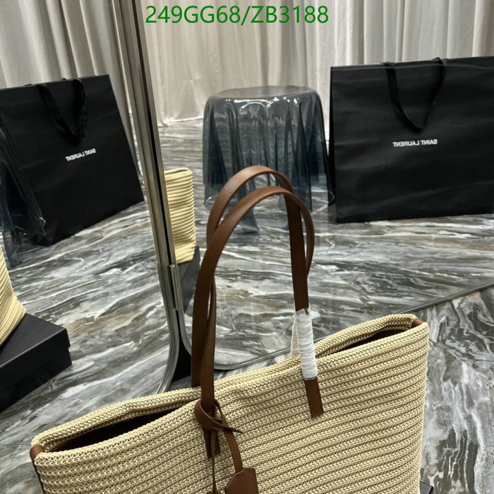 YSL Bag-(Mirror)-Handbag-,Code: ZB3188,$: 249USD