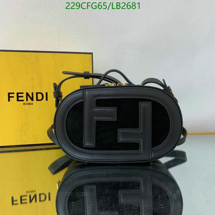 Fendi Bag-(Mirror)-Diagonal-,Code: LB2681,$: 229USD