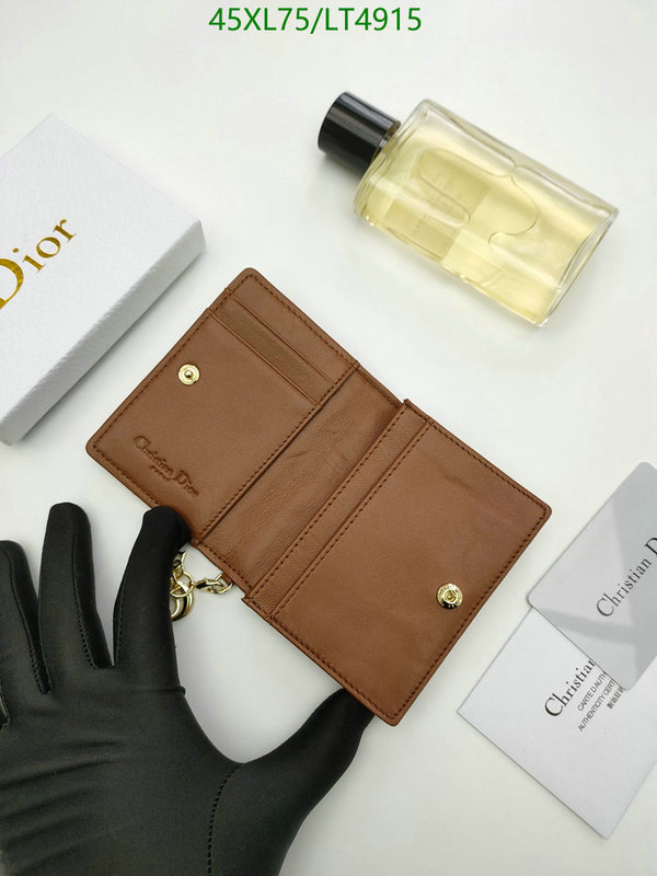 Dior Bags-(4A)-Wallet,Code: LT4915,$: 45USD