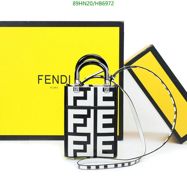Fendi Bag-(4A)-Sunshine-,Code: HB6972,$: 89USD