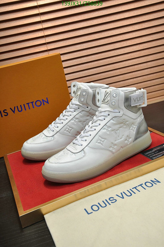 Men shoes-LV, Code: ZS6039,$: 139USD