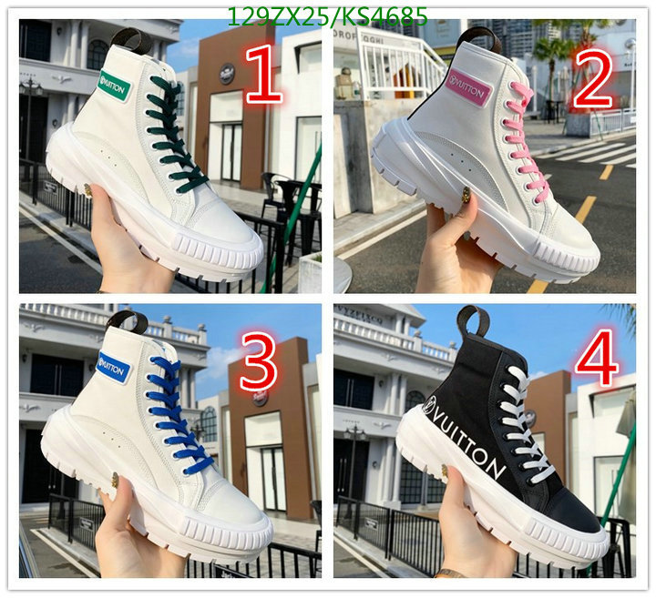 Women Shoes-LV, Code: KS4685,$: 129USD