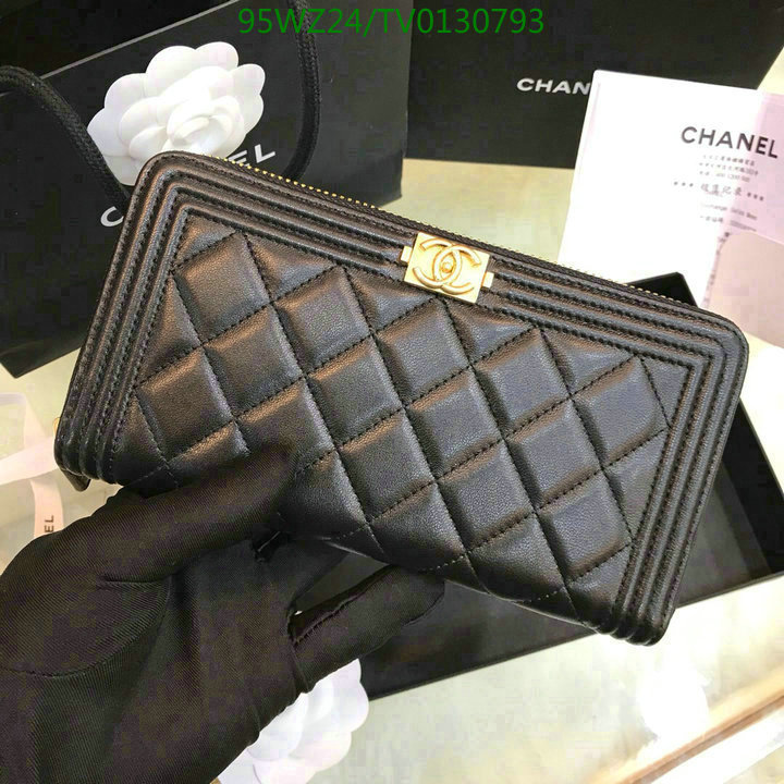 Chanel Bags ( 4A )-Wallet-,Code: TV0130793,$: 95USD