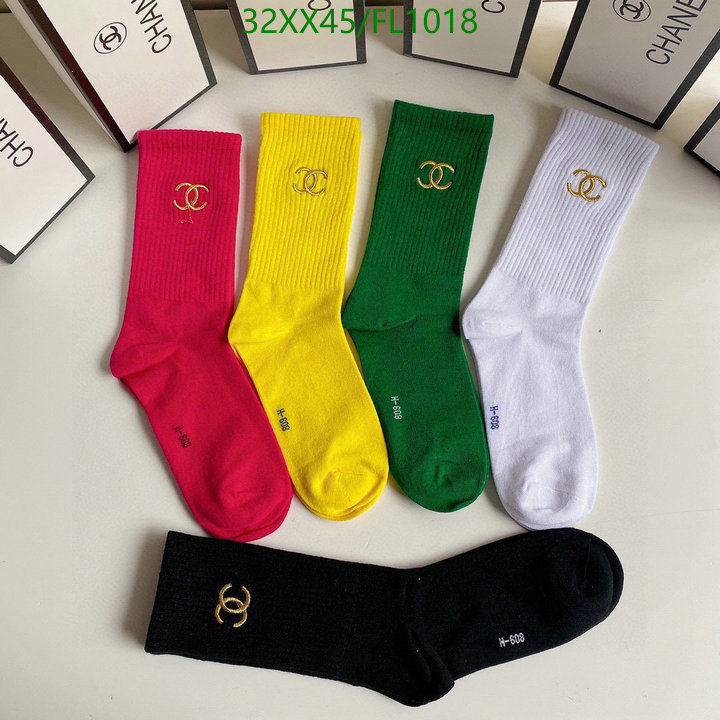 Sock-Chanel,Code: FL1018,$: 32USD